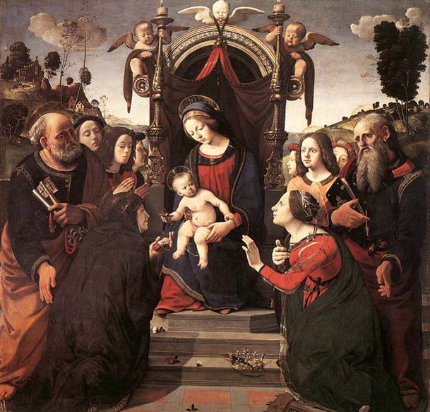 Mystical Marriage of St Catherine of Alexandria